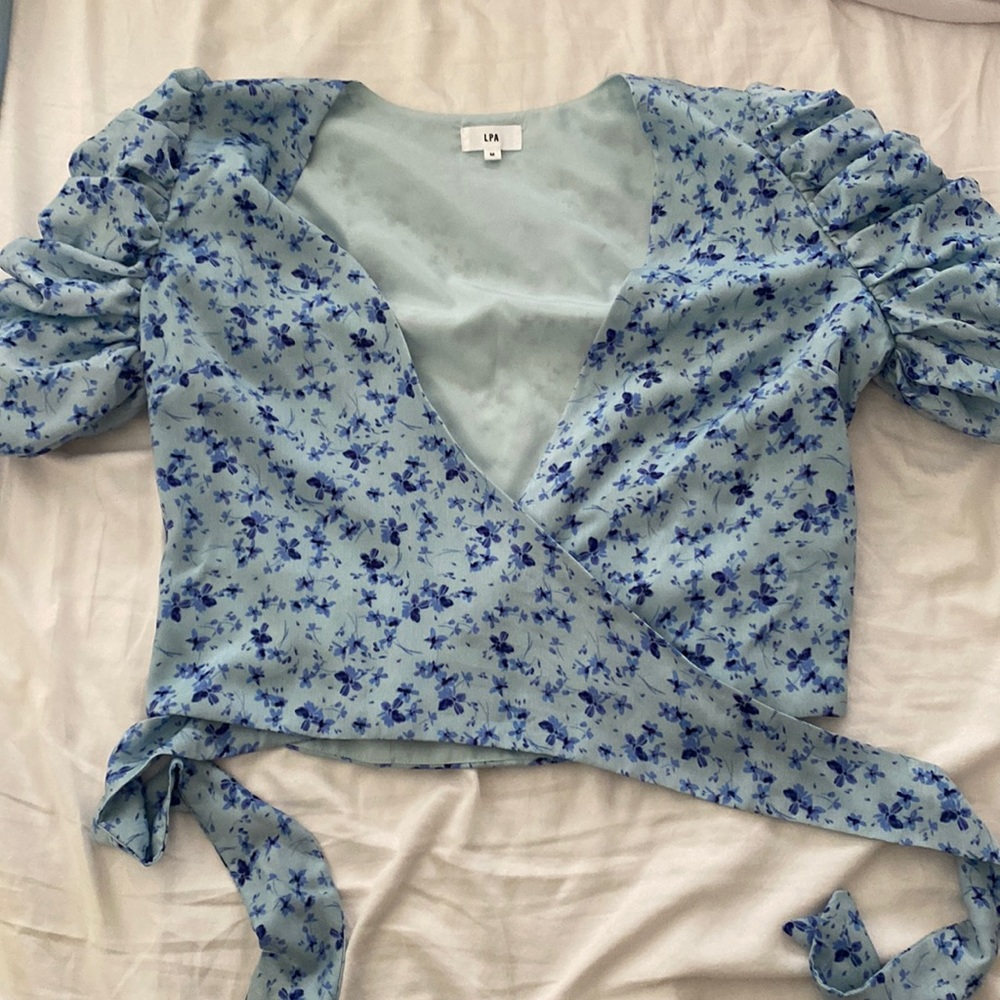 LPA Wrap Up Blouse